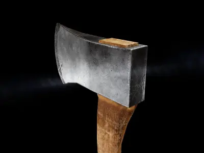 Survival Weapons Collection Low-poly 3D model