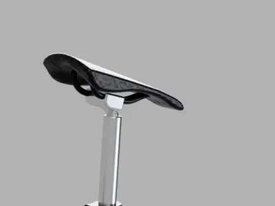 detailed bicycle model  3D print model