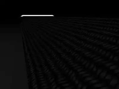 Black Fantasy Sword Low-poly 3D model