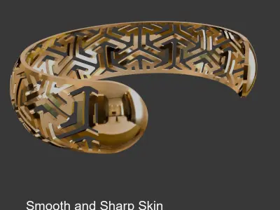 Bangle 002 3D print model