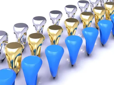 Oval Signet Ring 3D print model