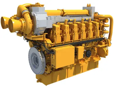 Ship Engine 3D model