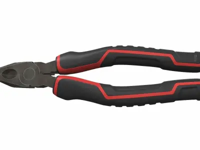 Classic pliers colect 3D model