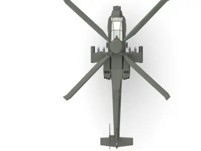 Boeing AH-64 Apache 3D print model