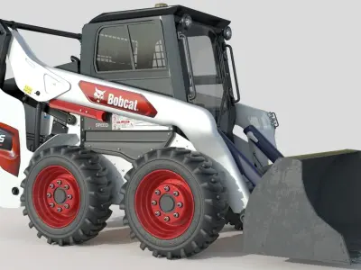 Bobcat S66 Skid Steer Loader 3D model
