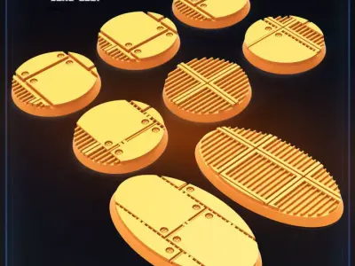 ALIENS VS HUMANS PART 2 Sci-Fi BASES 3D print model