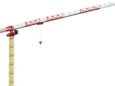 Tower Crane Potain MDT 269 J12 3D model