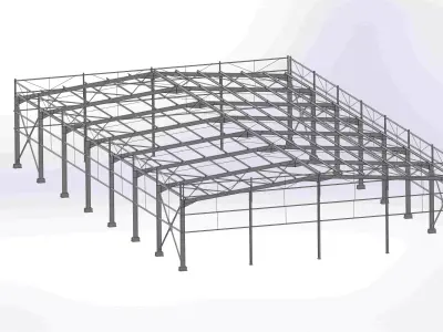 Structural steel Free 3D model