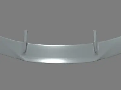 Car Spoiler 09 Low-poly 3D model