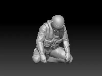 air force pilot military 2 3D print model