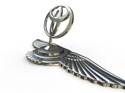 Toyota Logo 3D model by 3dlogoman from CGTrader