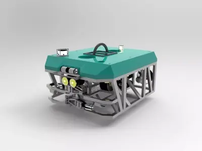 Submersible Remotely Operated Vehicle  3D model