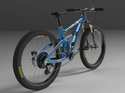 Yeti SB5 Beti Mountain Bike 3D model