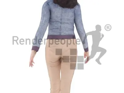 Fernanda Animated 002 Walking