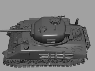 M4 Sherman Tank 3D model purchase