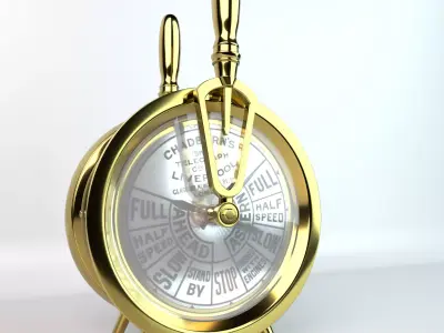 Ship Telegraph 3D model