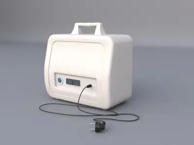 Patient Monitor 3D model