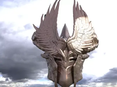 Angel helmet Elite 3D model