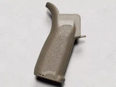 Bravo Company - BCM Grip Mod 3 - Replica Low-poly 3D model