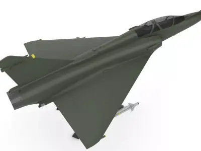 Mirage 2000D 3D print model