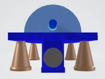 Decanter Centrifuge Free 3D model