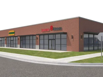 Retail-189 Retail Store 3D model