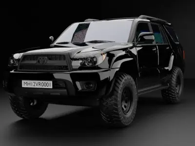 toyota fortuner 3D model purchase