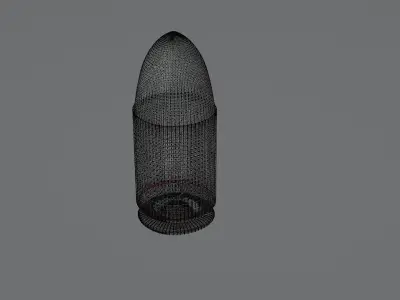 Bullet 3D model Game-ready 3D model