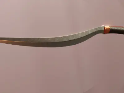 Pinut- Ancient Filipino Sword 3D model