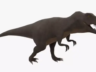 Tyrannosaurus Rex 4K Textures Low-poly 3D model