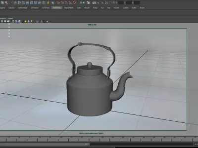 water kettle 3d model 3D model