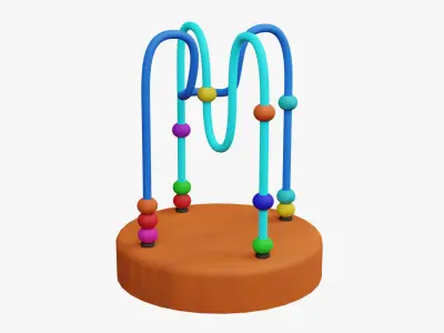 Kids Toys - Maze 3D model