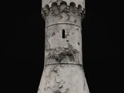 Medieval Tower 3D model get
