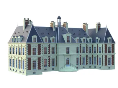 Chateau French Villa  3D model