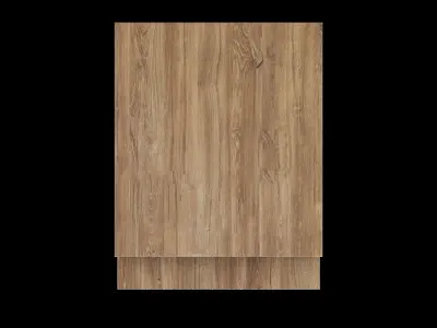 Oak Effect Nest Of Storage Tables Low-poly 3D model