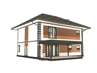 Private house 3D model shop