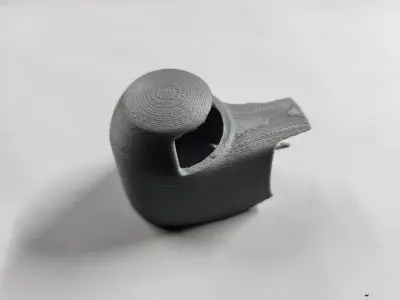 vw polo rear wiper arm cover 3D print model