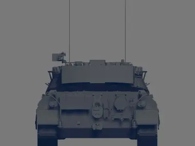 Leopard A1A1 3D model
