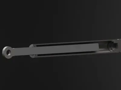 Double Acting Cylinder 3D model