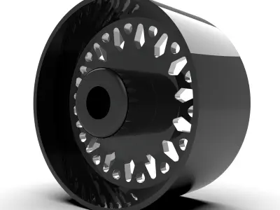 AMERICAN FORCE 6G17 EVO SD WHEEL 3D print model