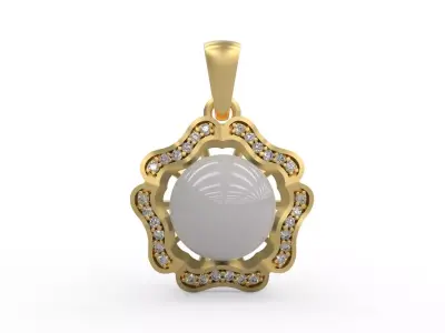 Pendant 332 3D print model