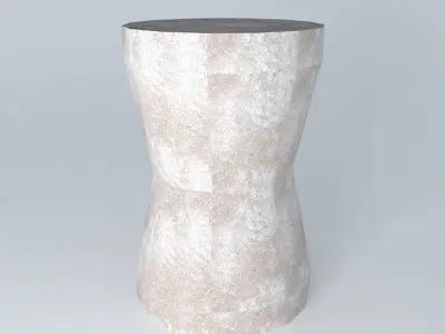 Side solid block 3D model