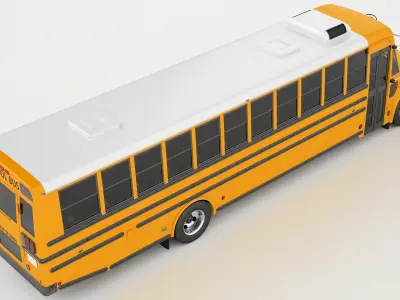 Freightliner M2 106 School Bus 3D model