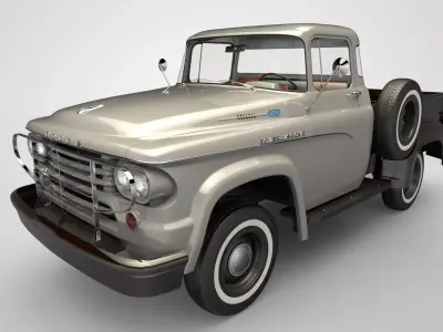Dodge Power Wagon  3D model purchase