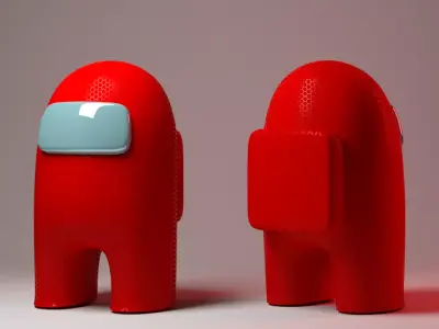 Among us  3d model Low-poly 3D model