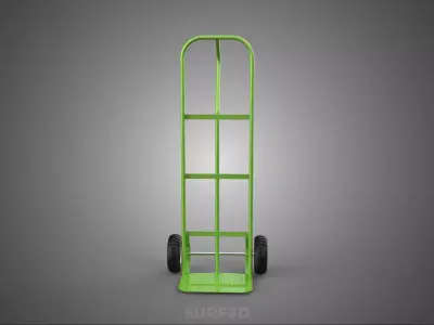 P HANDLE GRIP TROLLEY CART HAND TRUCK DOLLY BAG SACK BARROW BOX 3D model