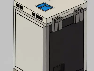 Autoclave Sterilizer CAD Model 3D model