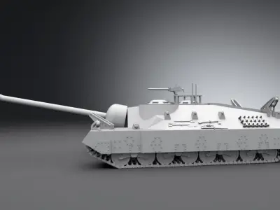 T28 Superheavy Scale model 3D print model