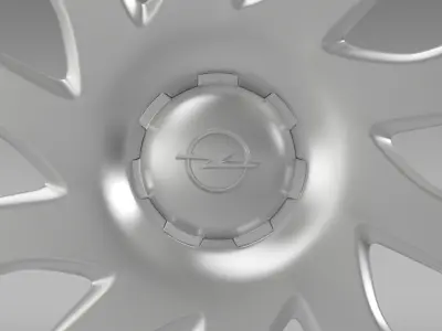 Opel Vivaro Van rim 2015 3D model