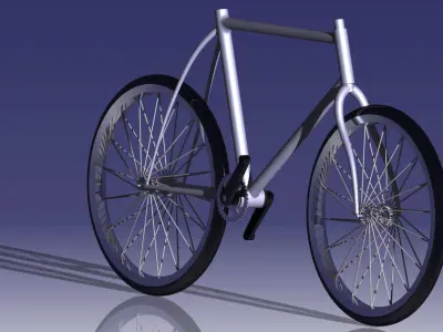 Bicycle 3D model 6